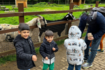 Group of Afghan children at Deen City Farm