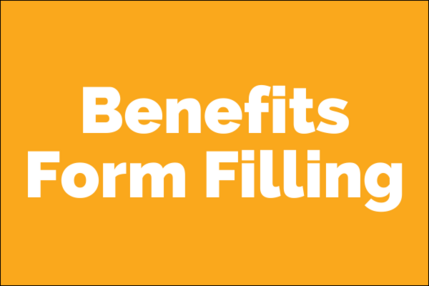 Benefits Form Filling project button