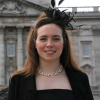 Caroline at Buckingham Palace in 2014