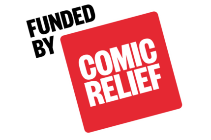 Comic Relief funder logo 2024