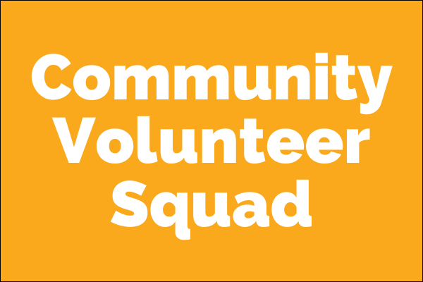 Community Volunteer Squad project button