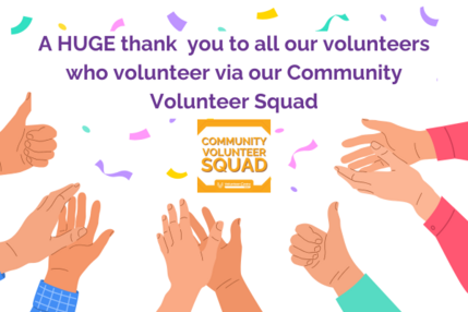 Community Volunteer Squad - thank you related image