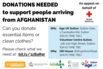 Donations Appeal Afghanistan 6x4