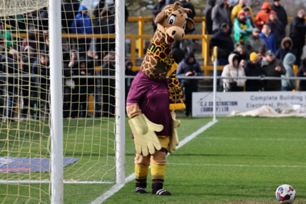 Jenny the Giraffe from Sutton Football Club 6x4