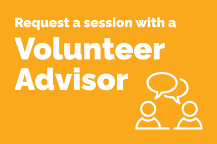 Request a session with a Volunteer Advisor