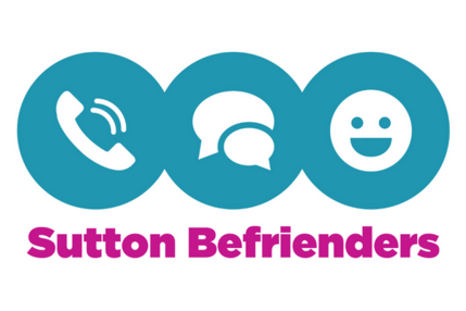 Sutton Befrienders 6x4 button