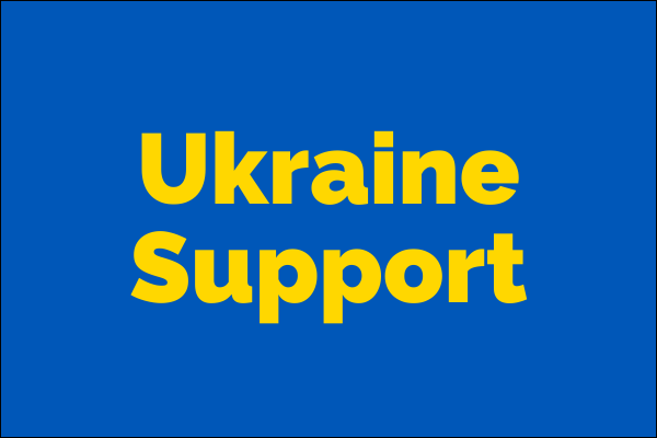 Ukraine Support project button