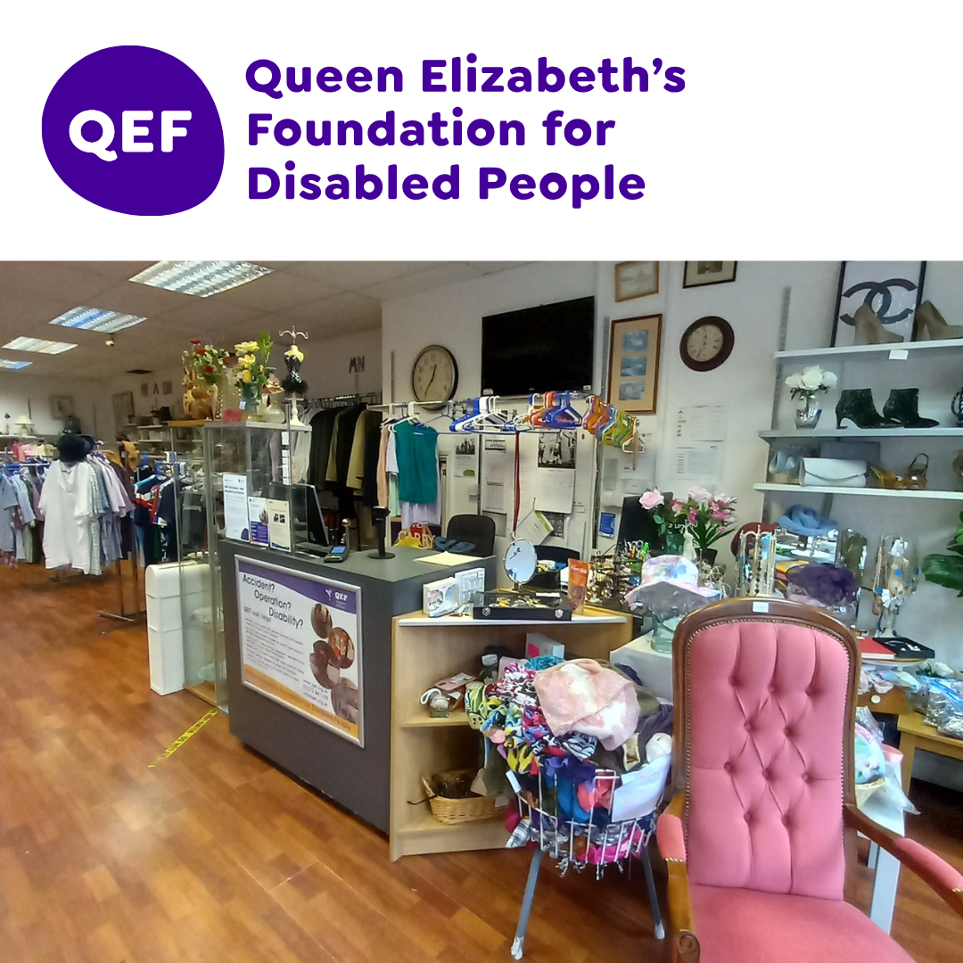 V071 - Shop Assistant (Worcester Park) - QEF (Queen Elizabeth's Foundation)