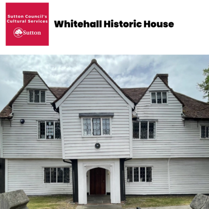 V183 - Front of House Volunteer at Whitehall Historic House - Sutton Cultural Services