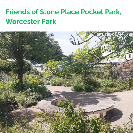 V244 - Volunteer Gardening - Friends of Stone Place Pocket Park Worcester Park