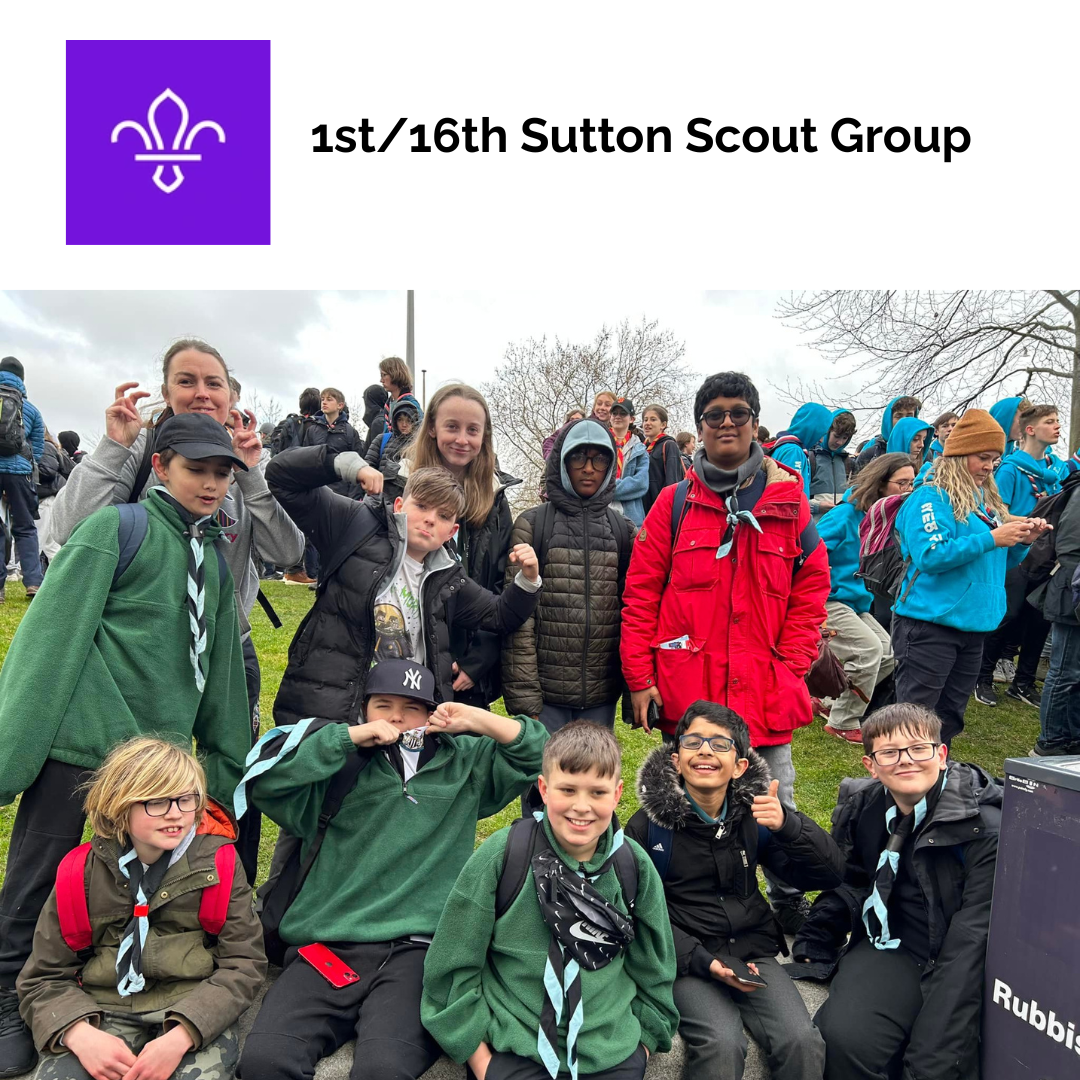 Team member/helper - 1st/16th Sutton Scout Group - Volunteer Centre Sutton