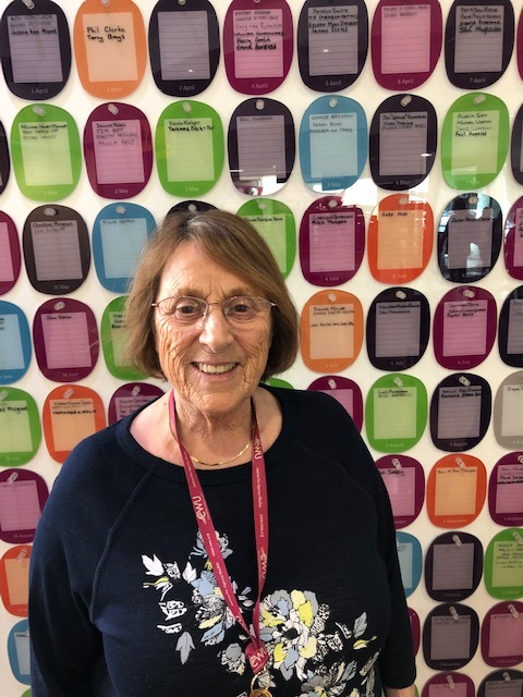 Volunteers' Week 2019: Valerie at The Royal Marsden Cancer Charity -  Volunteer Centre Sutton