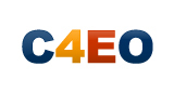 The Centre for Excellence and Outcomes in Children and Young People's Services (C4EO) logo
