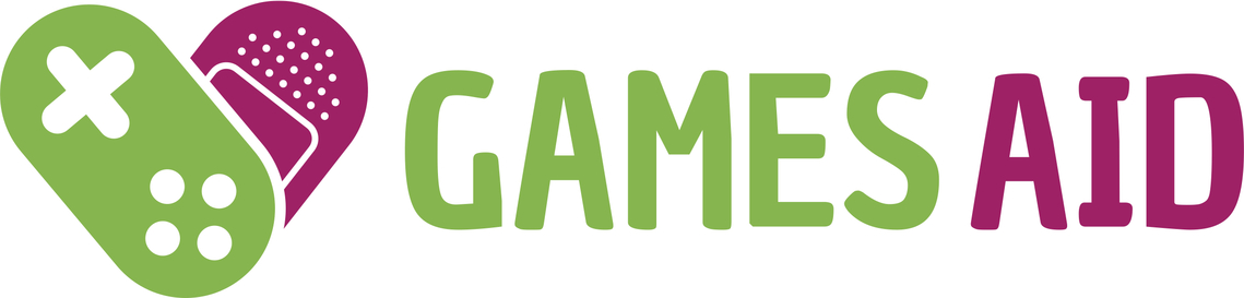GamesAid logo funders page