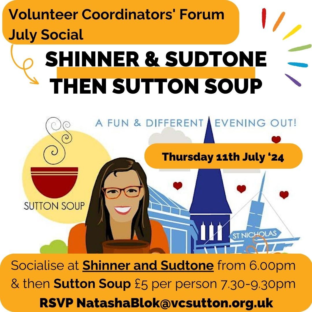 July 2024 Volunteer Coordinators Forum Social advert