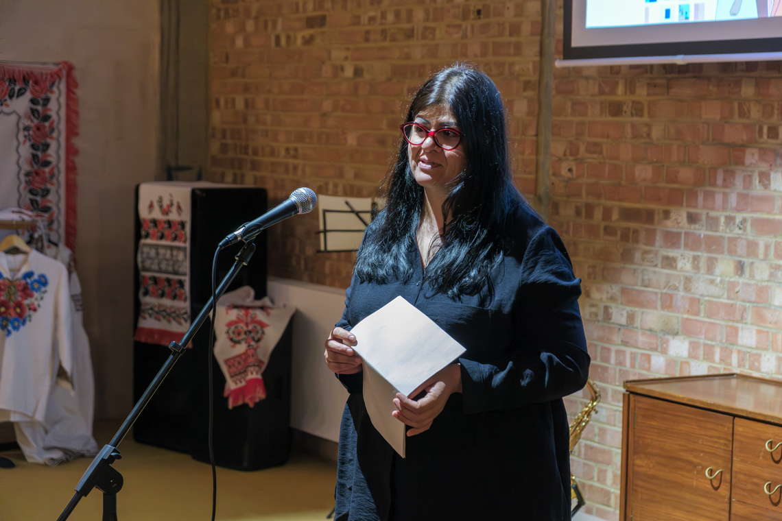 Speaker Nadia from Afganistan