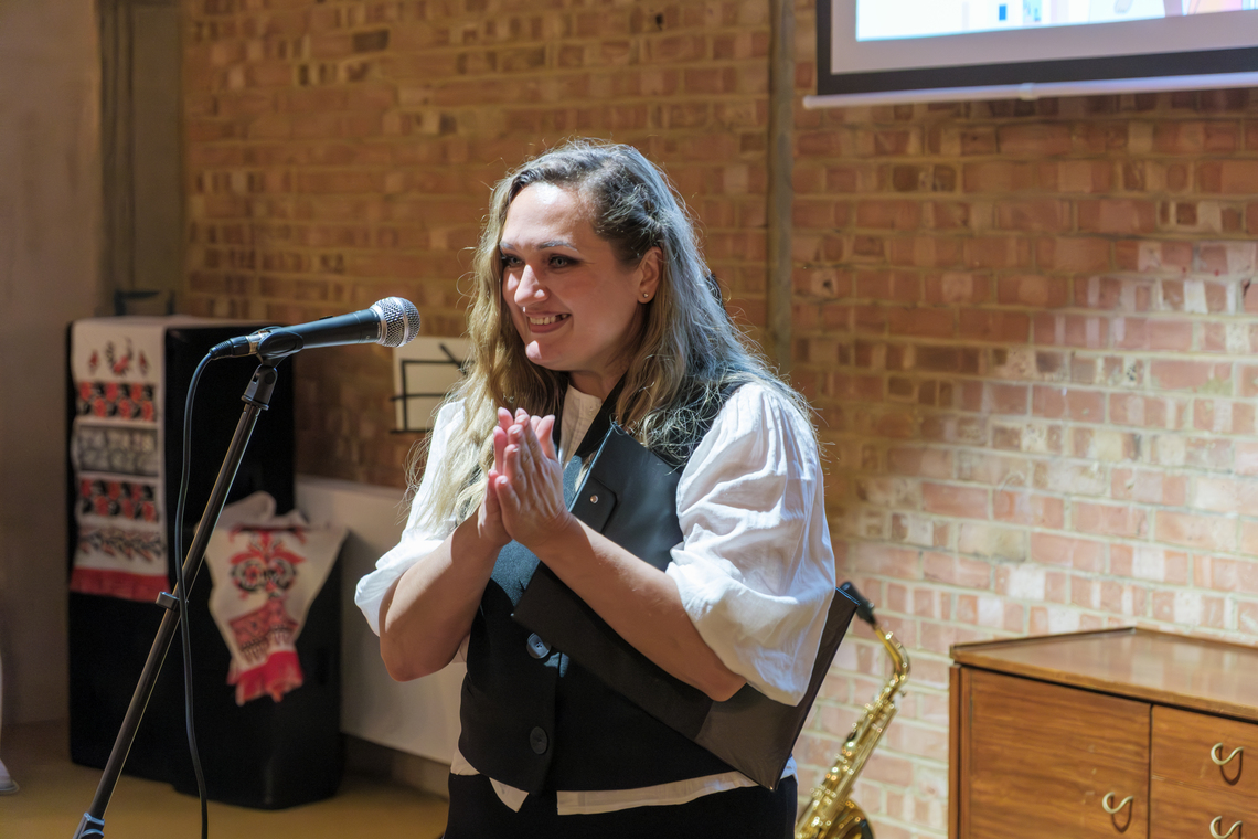 Host and organiser Nataliya