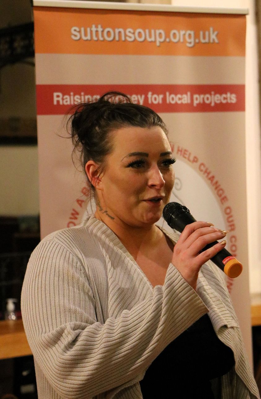 Sutton Soup January 2024 Hannah