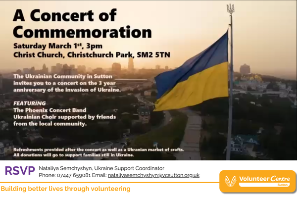 Ukraine Concert of Commemoration Feb 2025