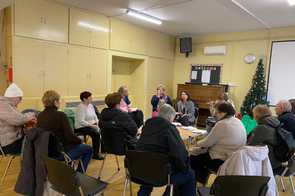 Welcoming Ms Tetiana Ageing Well Session