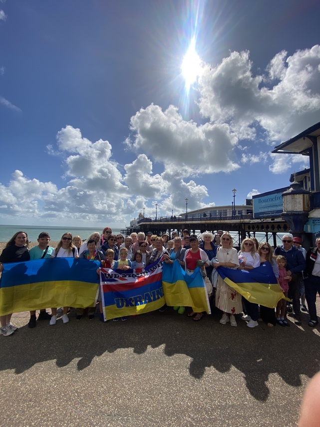 Ukraine Group Trip To Eastbourne 2