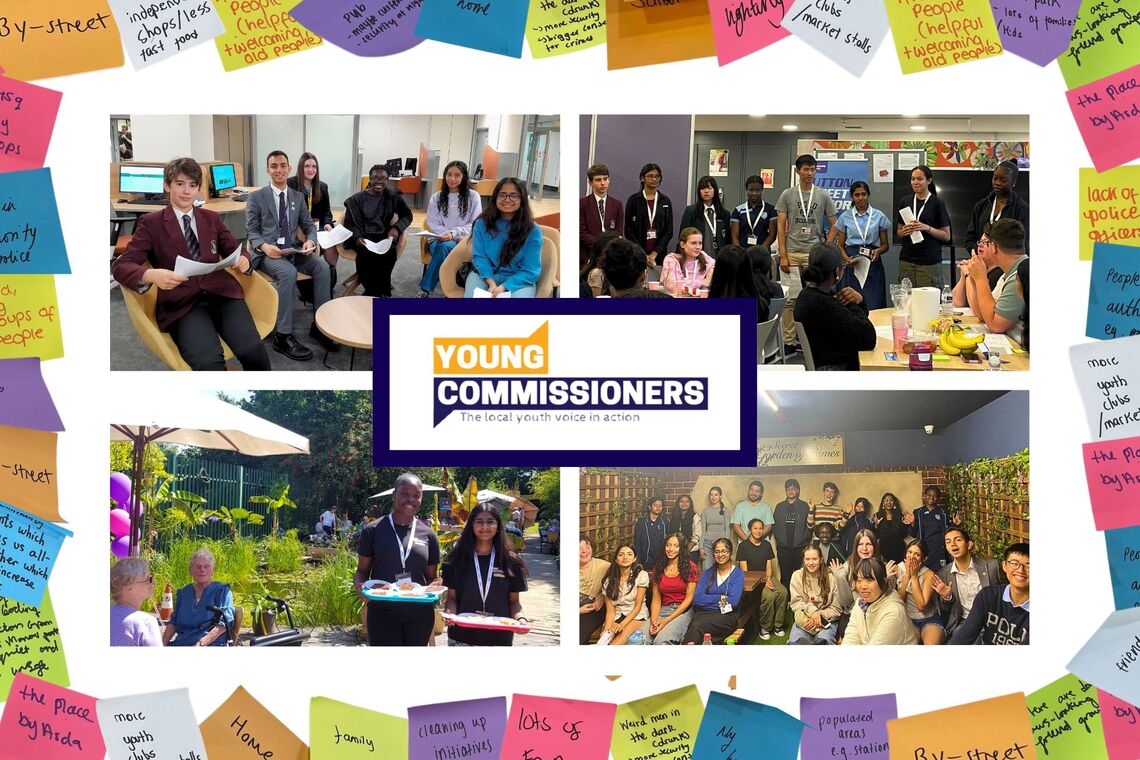 Young Commissioners collage 2024 August