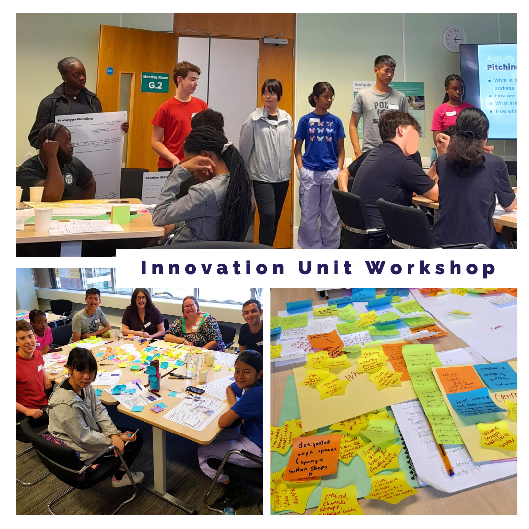 Young Commissioners Innovation Unit safety design day workshop June 2024