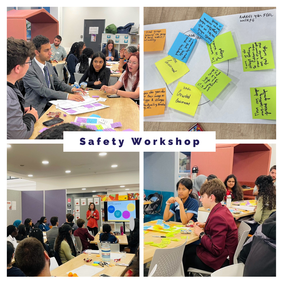 Young Commissioners safety workshop with Innovation Unit May 2024