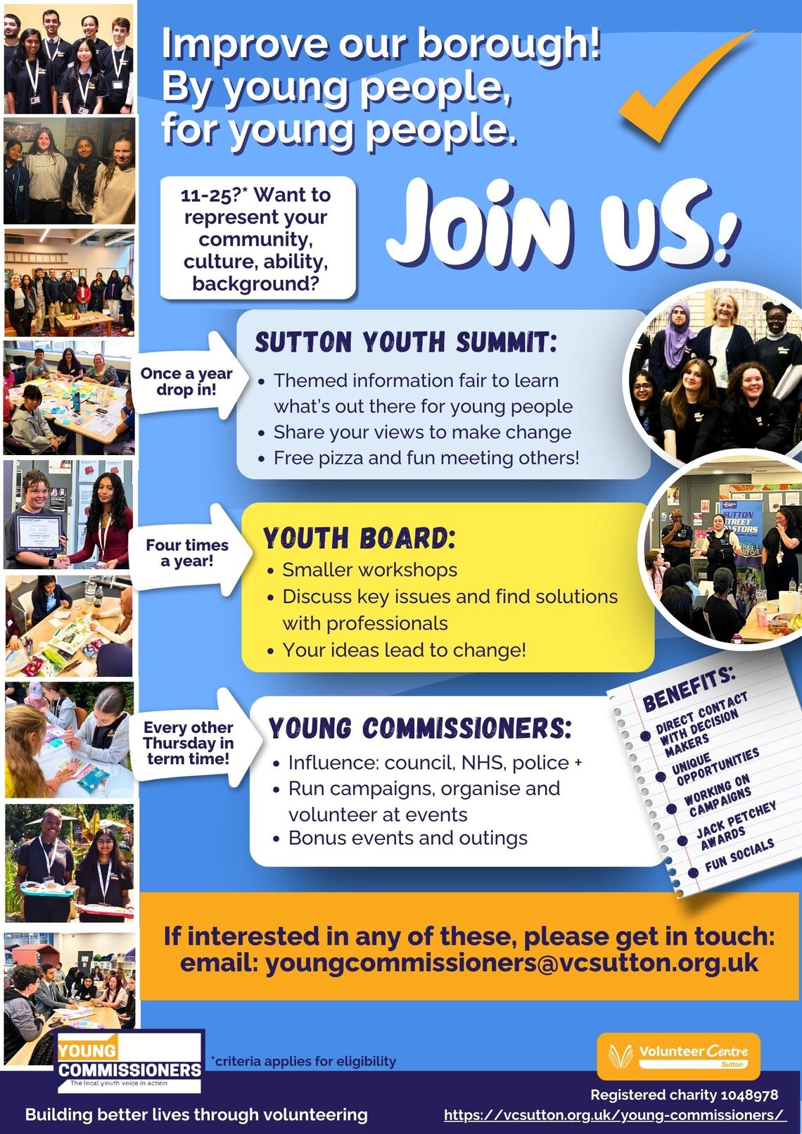 Youth Participation poster for sharing